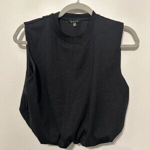 Dynamite Black Bubble Padded Shoulder Tee (XXS)